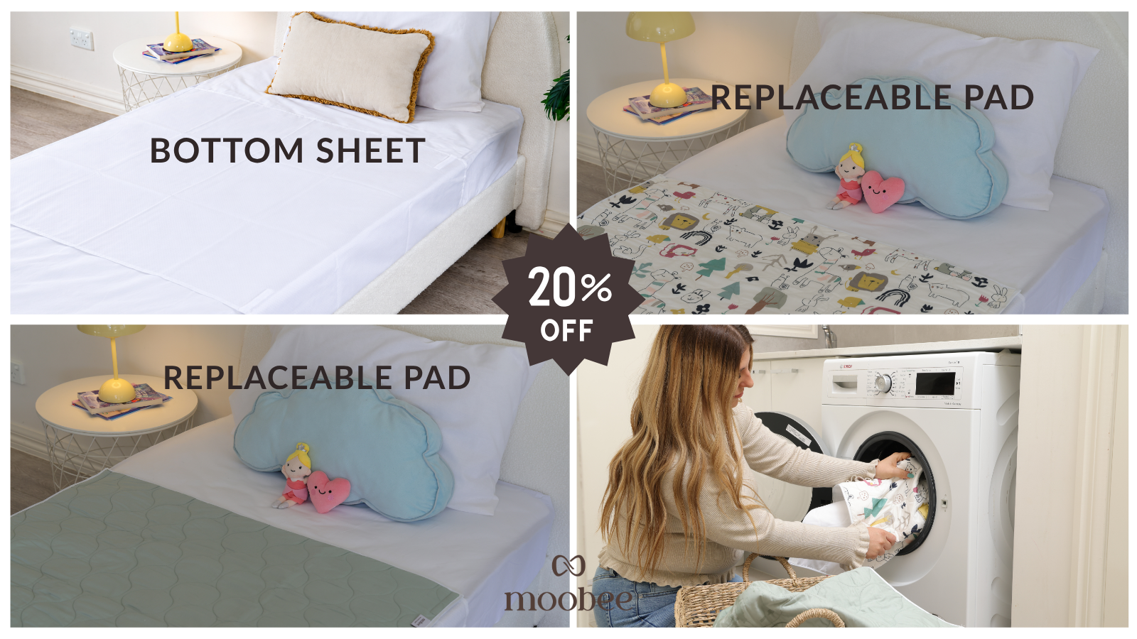 2-in-1 Changeable Bed Mat System
